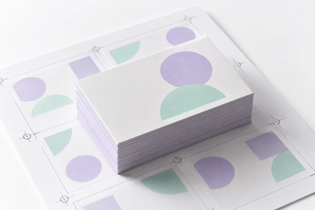 Illustration for Business Card Design: What to Send and What to Check Before Printing