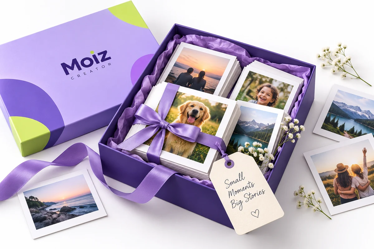 24-Print Photo Memory Gift Pack concept illustration